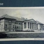 Képeslap, Dég, gróf Festetich kastély látkép, részlet, Hangya szövetkezet kiadás Dég, 1943- fotó