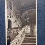 D206639 Gödöllő -Királyi kastély feljáró (Sissy) - régi képeslap k1930-40 Kummer Géza - szarvas fotó