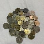 Forintérmék emlék változatai vegyesen 50, 20, 5 forintosok fotó
