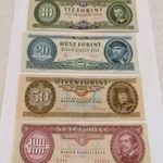 10-20-50-100 FORINT fotó