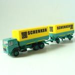 HH20 H0 1: 87 Herpa MAN kamion SCHENKER fotó