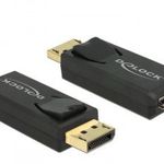 Delock Adapter Displayport 1.2 apa > HDMI anya 4K Active black fotó