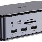 LINDY USB-C? dokkoló állomás DST-Pro USB4 Beépített kártyaolvasóval, USB-C? tápellátás fotó