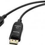 Renkforce Üvegszál / Kijelző csatlakozó Csatlakozókábel DisplayPort dugó, DisplayPort dugó 50.00 ... fotó