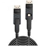 LINDY Csatlakozókábel Mini DisplayPort dugó, Mini DisplayPort dugó 10.00 m Fekete 38480 Ultra HD ... fotó