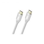 Oehlbach HDMI Csatlakozókábel HDMI-A dugó, HDMI-A dugó 2.00 m Fehér D1C92491 Ultra HD (8K) HDMI k... fotó