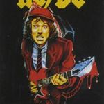 Ac/Dc - Angus Young - POSZTER ZÁSZLÓ - 77x106 (ÚJ) fotó