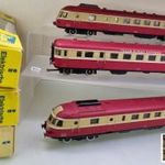 Lima 1002 TEE SNCF X2780 H0 1: 87 3 részes (DC) motorvonat, világítással - ritka (MS15) fotó