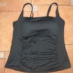 50-52-es, M&S, fekete, melltartós, moletti, tankini felső fotó