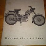 RIGA 4 TÍPUSÚ MOPED HASZNÁLATI UTASÍTÁS 1971 RITKA GYŰJTŐI ÁLLAPOTBAN!! fotó