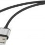 Renkforce USB kábel USB 2.0 USB-A dugó, USB-C? dugó, USB mikro B dugó, Apple Lightning dugó 3.00 ... fotó