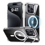 ESR Classic Hybrid (HaloLock) tok állvánnyal iPhone 16 Pro Max készülékhez (átlátszó) fotó