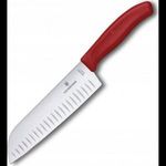 Victorinox V-6.85 21.17B Santoku rozsdamentes acél kés 17cm - Piros (6.85 21.17B) fotó