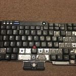 IBM Thinkpad T60 német billentyűzet gombonként - 42T3152 fotó