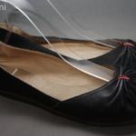 Clarks, valódi bőr, fekete, kényelmes, igényes, elegáns komfort cipő, balerina cipő 38-női fotó