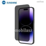 OnePlus Nord CE3 5G, SUNSHINE Hydrogel TPU képernyővédő fólia, Anti-Peep, Metróbiztos, fotó
