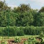 zöld dróthálós kerítés cövekekkel 2x25 m fotó