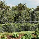ezüstszínű drótkerítés cövekekkel 1, 4 x 25 m fotó