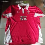 (K254.) Under Armour Welsh Rugby Union 3XL-es rögbi mez. Használt! fotó