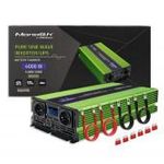Qoltec Monolith tiszta szinuszhullámos Inverter | Akkumulátortöltő | UPS | 2000W | 4000W | 12V -... fotó