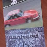 Panhard 17 és 24 4 db eredeti gyári prospektusa. Ötvenéves prospektus szett 665 fotó