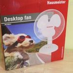 Új! Hausmeister HM 8303C asztali ventilátor (30cm, 35W) fotó