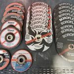 24db Vágókorong és csiszolókorong olcsón. 180-as, 150-es, 125-ös fotó