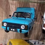 IZS kék dobozos 1: 43 fém modell autó 1/43 blue fotó