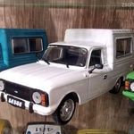IZS fehér dobozos 1: 43 fém modell autó 1/43 white fotó