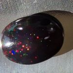 Opál, fekete - 12, 4 ct, 20x15x8 mm (3310), Etióp fekete Opál fotó