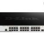 D-link 28-Port Gigabit PoE+ Smart Switch including 4 SFP Ports fotó