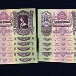 1930 MÁTYÁS KIRÁLY 100 PENGŐ BANKJEGY 12 DB " E 153 " SOROZAT , SZÉP ÁLLAPOTBAN ! fotó