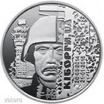 Ukrajna 10 Hrivnya 2018 UNC Donyeck Repülőtér Védői Katona AK-47 Kalasnyikov Gépfegyver fotó