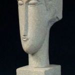 Amedeo Modigliani - Női Fej Szobor fotó