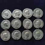Ezüst antoninianus gyüjtemény fotó