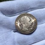 1885 KB 1 Forint ezüst érme fotó