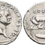 Domitianus 81-96 Denar, Romulus Remus, Római Birodalom fotó