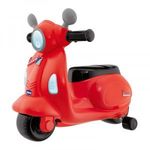 Chicco Vespa Primavera robogó 12-36 hó, lábbal hajtós, piros fotó
