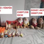 Hófehérke és a 7 törpe plüss fotó