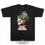 METAL MULISHA - FULL METAL JACKET ARMY SKULL BORN TO RIDE. import fantasy póló fotó