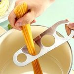 1db, Limiter tésztamérő, rozsdamentes acél tészta mérőeszköz, spagetti mérő, újrafelhasználható t... fotó