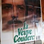 "K" Emlékezzünk: Alain Delon-ra: Özvegy Couderné-oriás plakát: 156x117 cm! hajtogatva fotó