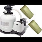 INTEX KrystalSand, Homokszűrős vízforgató, 6m3/h Sóbontó készülék ECO technológiával (26676) (26676) fotó