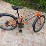 24" kerékpár, bicikli gyereknek, fiatalnak. MTB, Simano, normális állapotban. HAUSER fotó