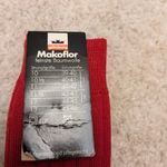 40-42-es piros pamut zokni, hosszabb szárú, meleg zokni, új, cimkés , unisex fotó