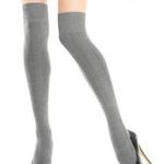Marilyn Fashion Zazu Cotton A40 1 pár szürke csík mintás combzokni UNI egy méret fotó
