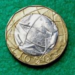 1000 LÍRA 1998 OLASZ FÉMPÉNZ fotó