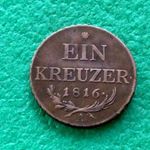 1 KRAJCÁR 1816 A HABSBURG FÉMPÉNZ fotó