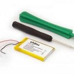 VHBW MP3-lejátszó csere akkumulátor Apple 616-0223, 616-0224 - 400 mAh 3, 7 V Li-polimerhez fotó