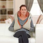 Shiatsu elektromos nyak-, váll- és testmasszírozó készülék fotó